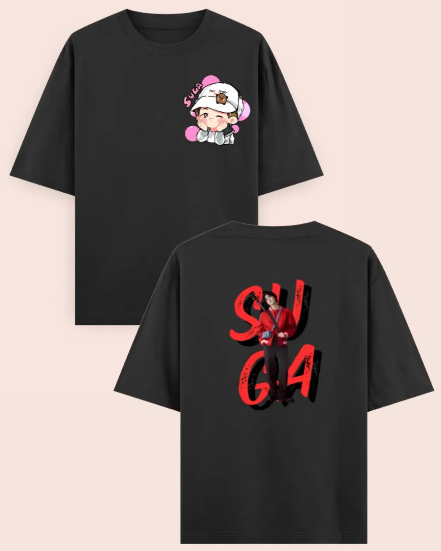 🐱 Suga BTS Inspired | Oversized T-Shirt