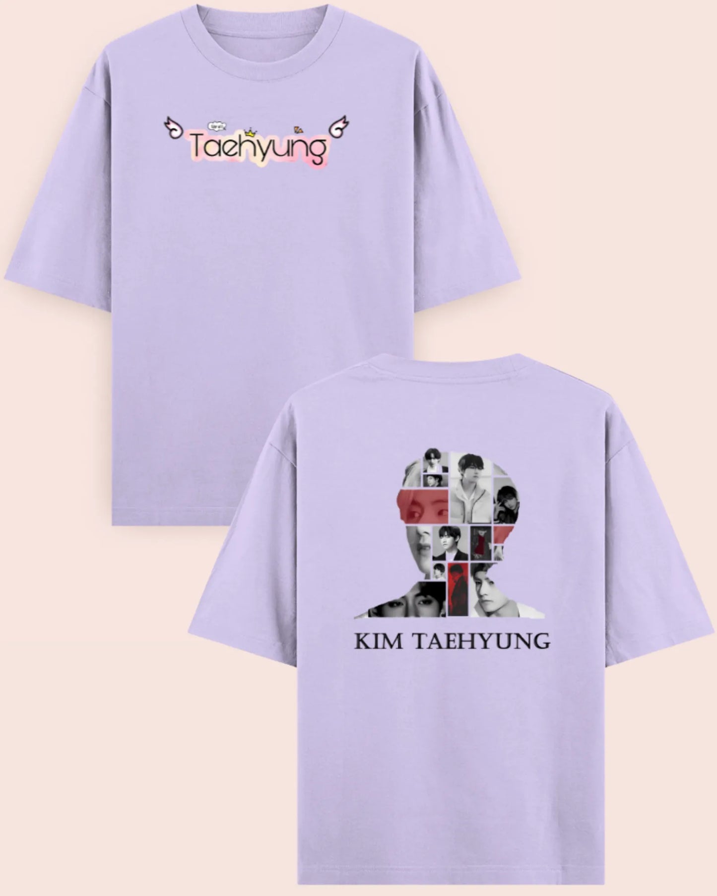 🐯 Taehyung “Say Hi!” BTS V Inspired - Oversized T-Shirt