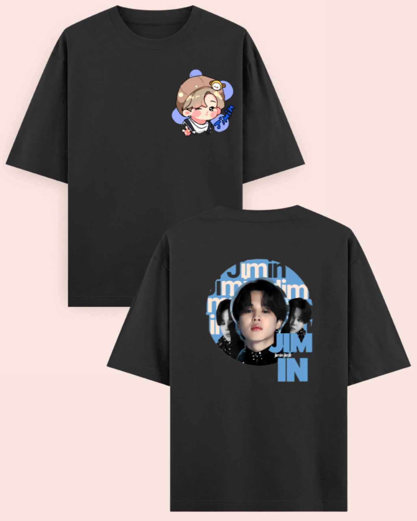 🐥 Jimin “Angel Baby” BTS Inspired – Oversized T-Shirt