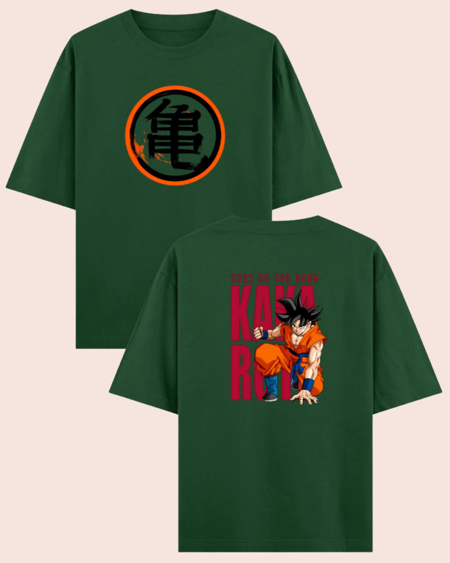🉐 Son Goku “Kakarot” Oversized Anime T-Shirt