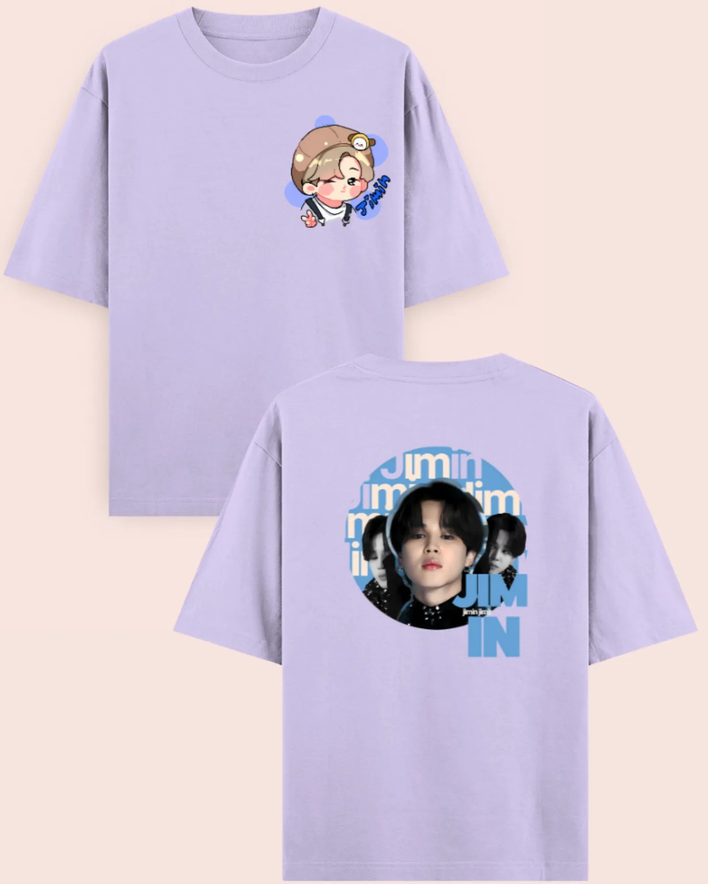 🐥 Jimin “Angel Baby” BTS Inspired – Oversized T-Shirt