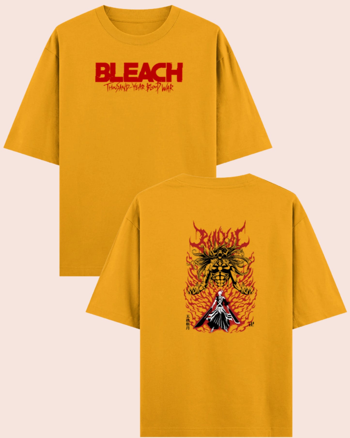 ⚔️ Bankai Ichigo Kurosaki – Oversized T-Shirt