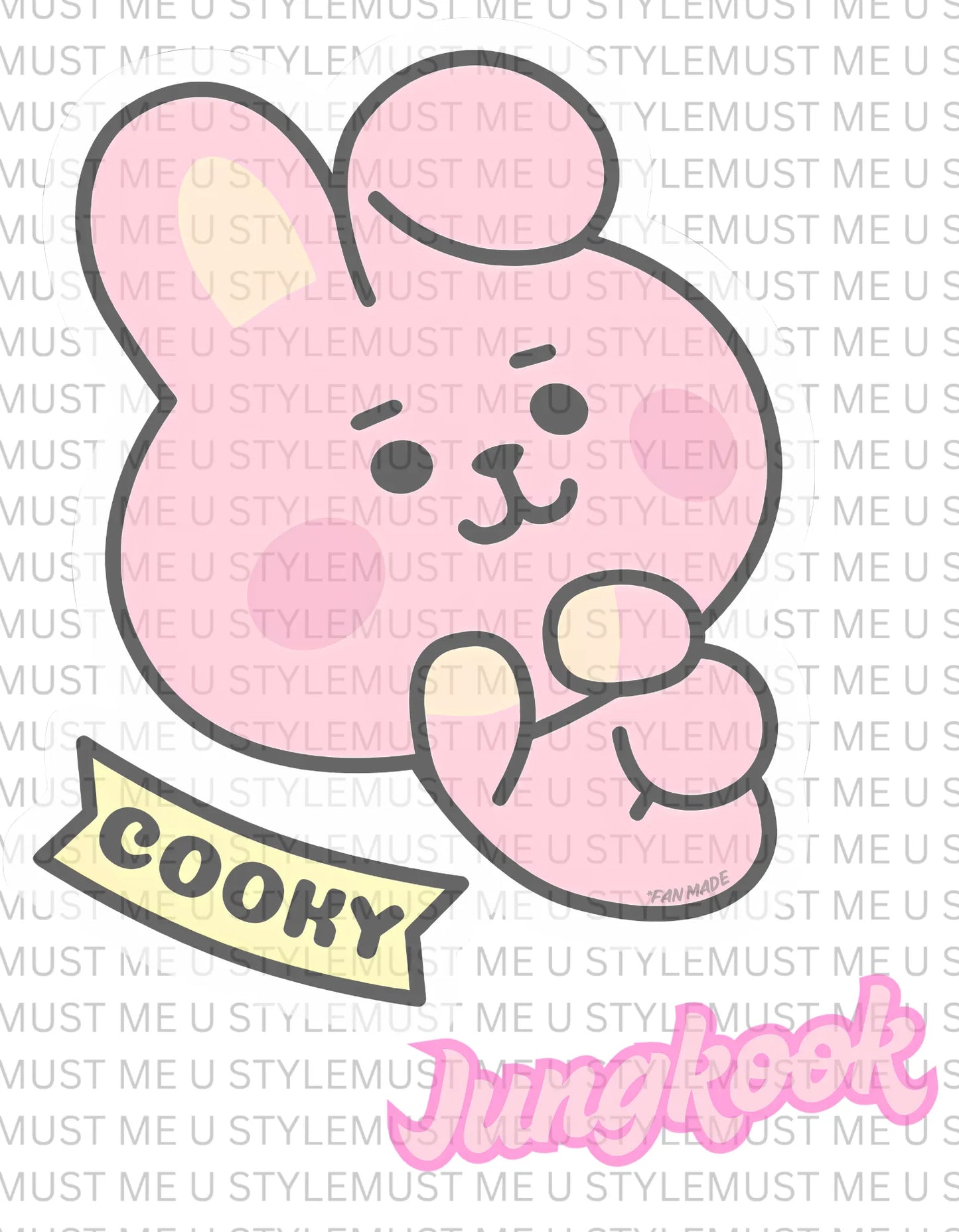 Cooky Jungkook Cute K-Pop Inspired Tee - Regular Fit