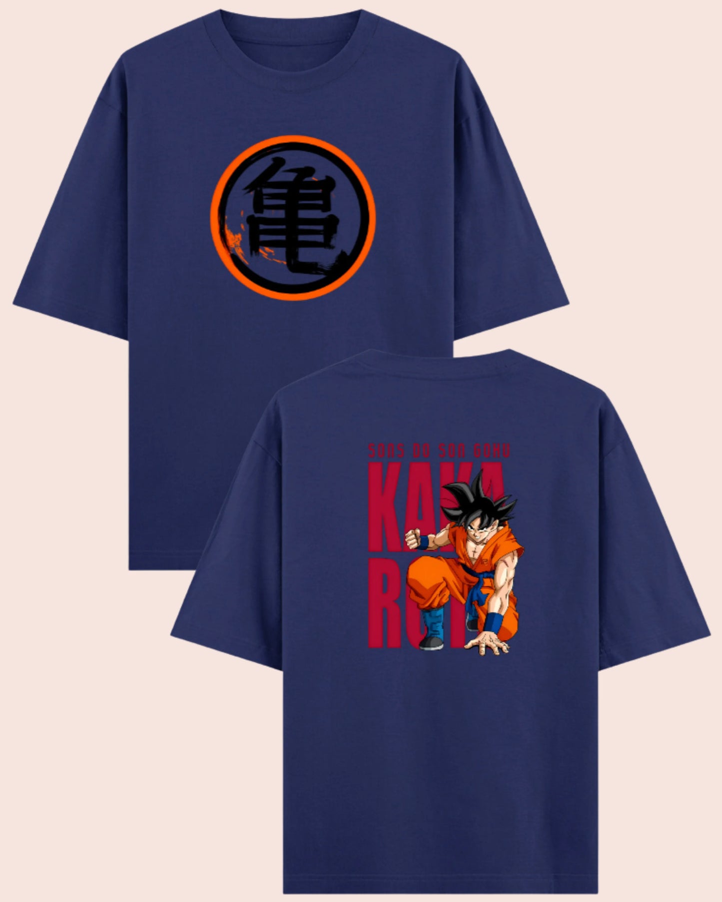 🉐 Son Goku “Kakarot” Oversized Anime T-Shirt