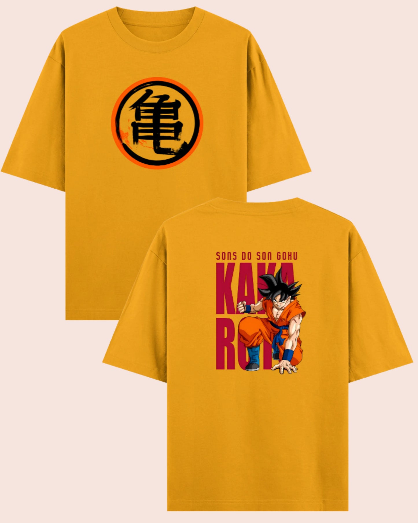 🉐 Son Goku “Kakarot” Oversized Anime T-Shirt