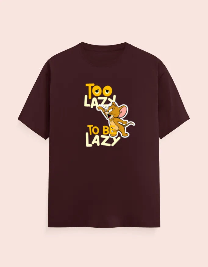 🐭 Jerry “Too Lazy To Be Lazy” - Regular Fit