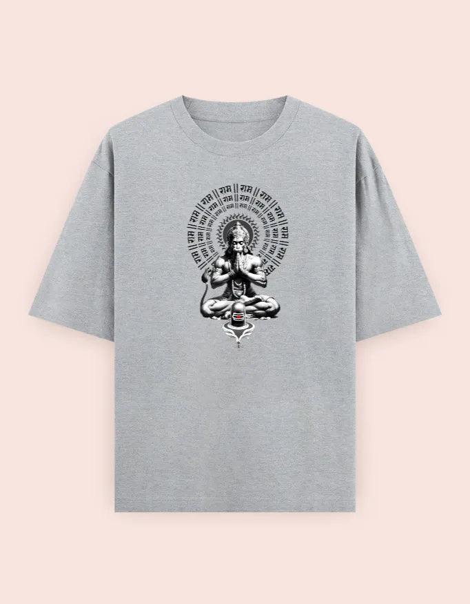 🐒 Hanuman Namaskar Oversized Tee