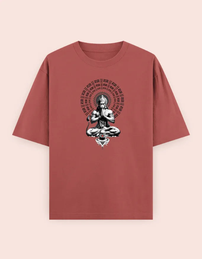 🐒 Hanuman Namaskar Oversized Tee