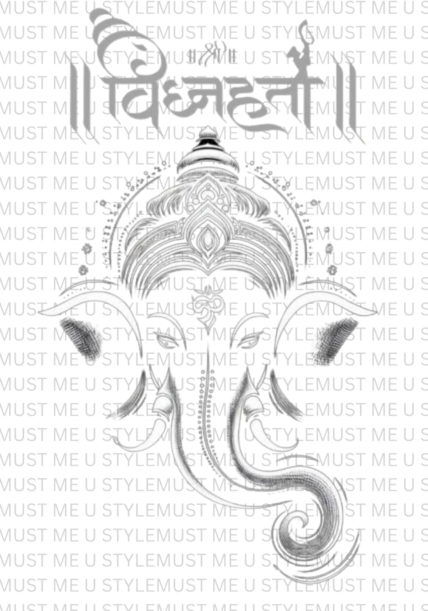 π Vighnaharta Oversized T-Shirt β Lord Ganesha Divine Edition