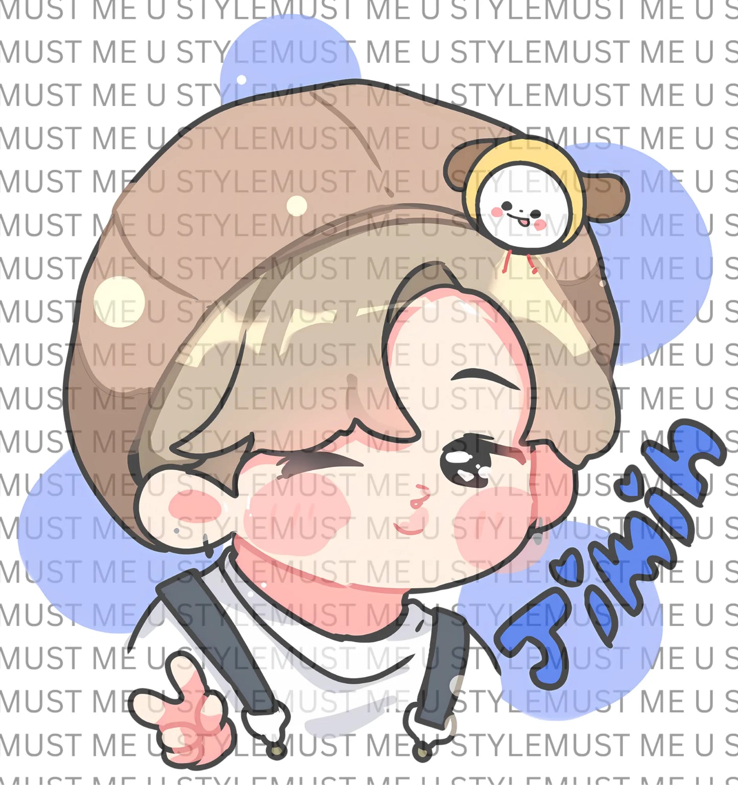 🐥 Jimin “Angel Baby” BTS Inspired – Oversized T-Shirt