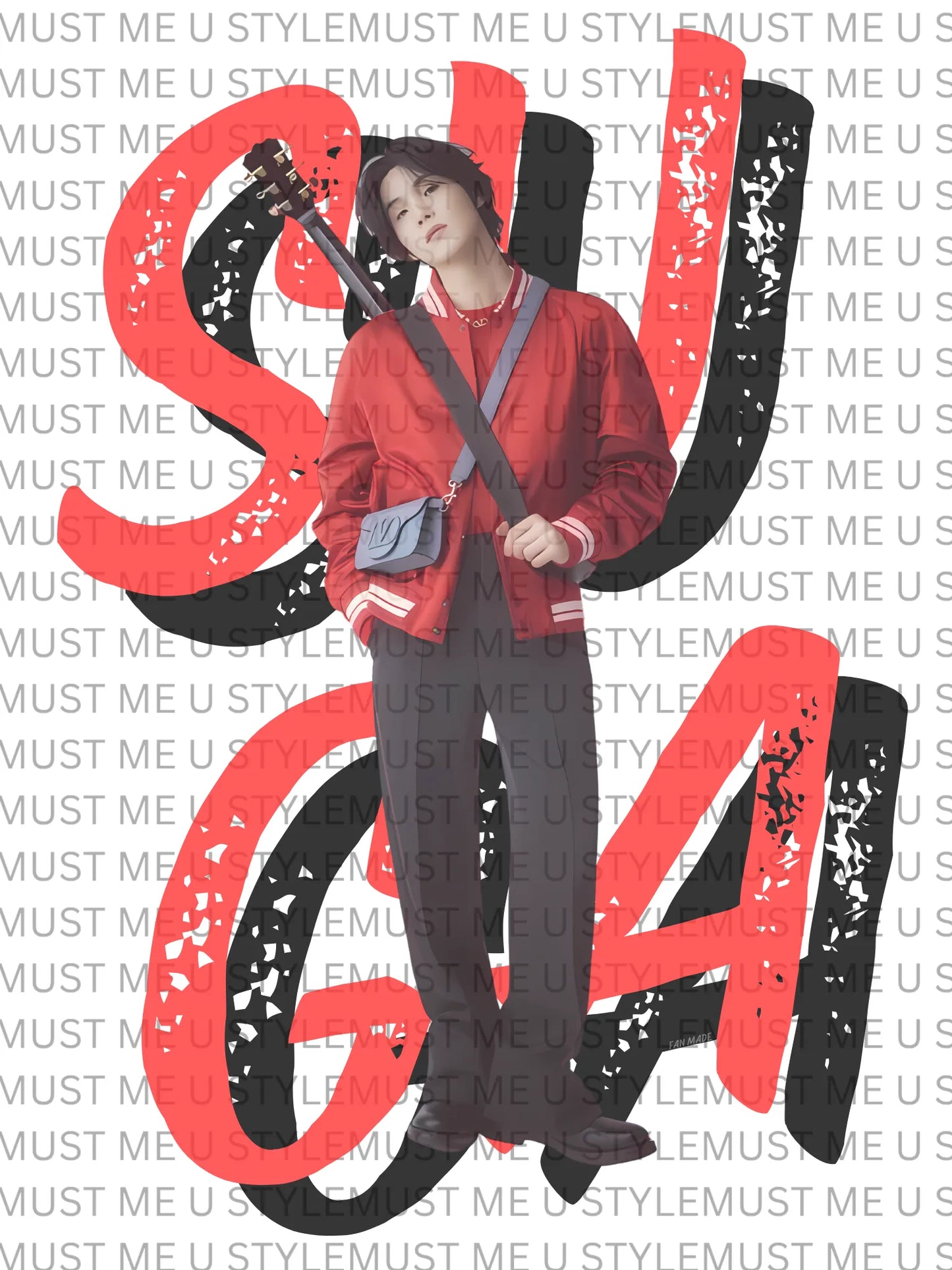 🐱 Suga BTS Inspired | Oversized T-Shirt