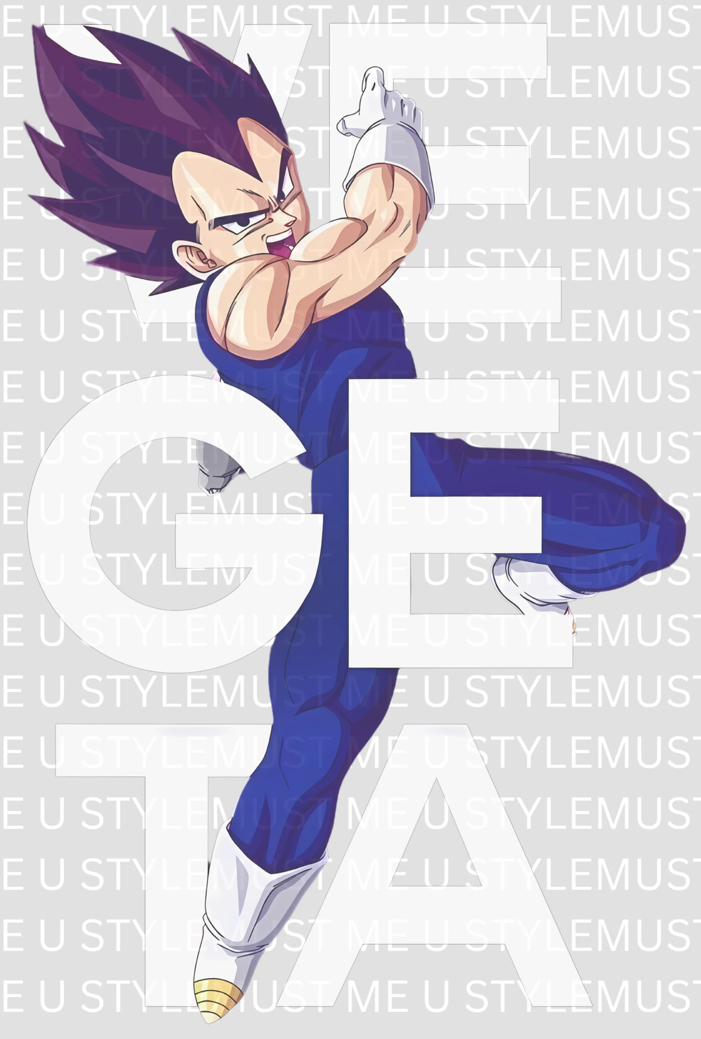 π Prince of All Saiyans β Vegeta Oversized T-Shirt
