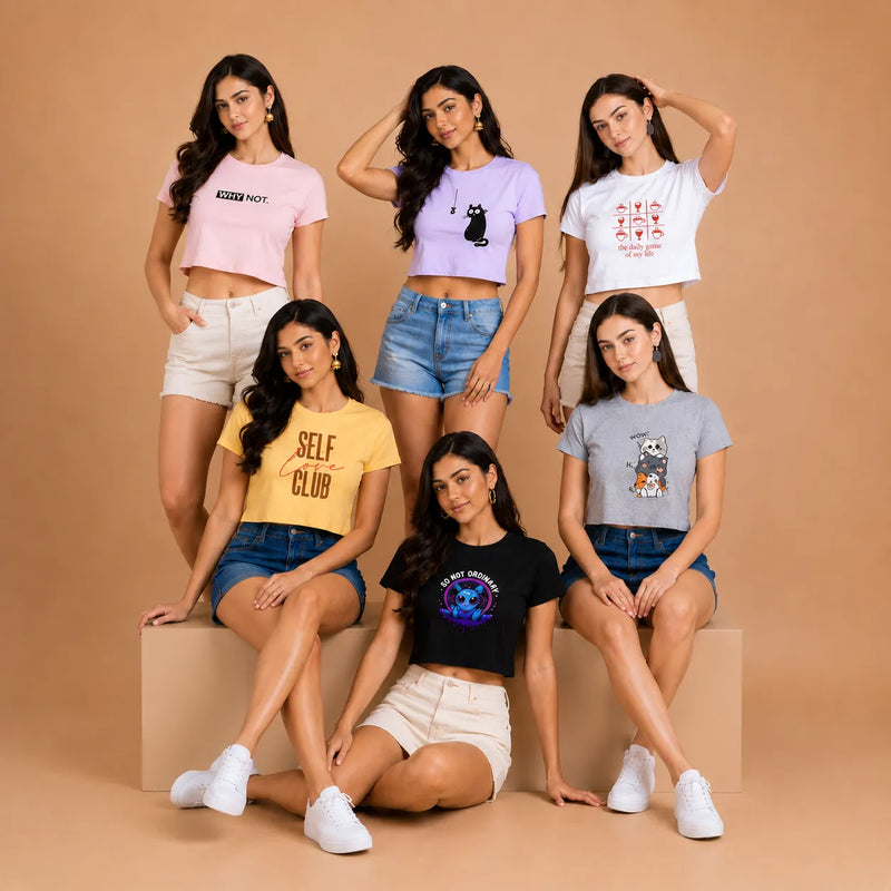 Soft Girl Era - Women Crop Top
