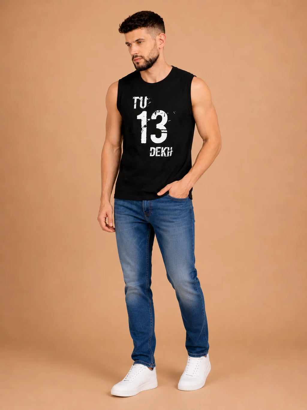 TU 13 Dekh – Men's Sleeveless T-Shirt