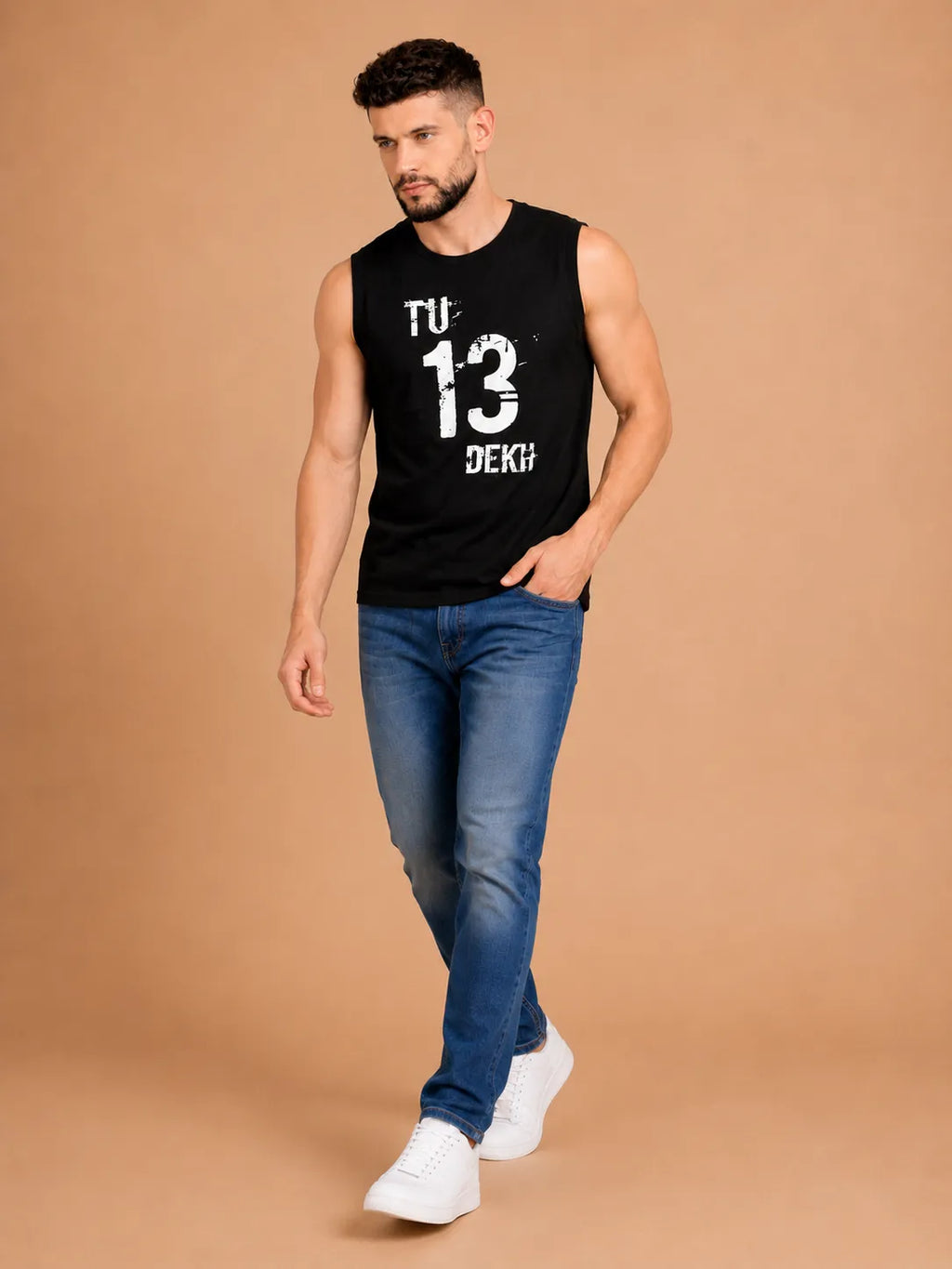 TU 13 Dekh – Men's Sleeveless T-Shirt