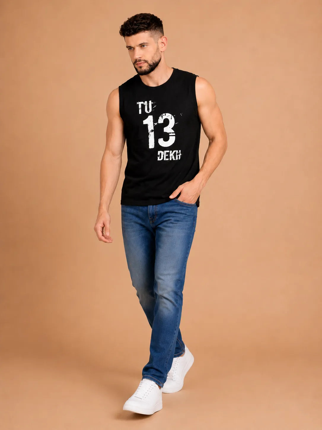 TU 13 Dekh – Men's Sleeveless T-Shirt