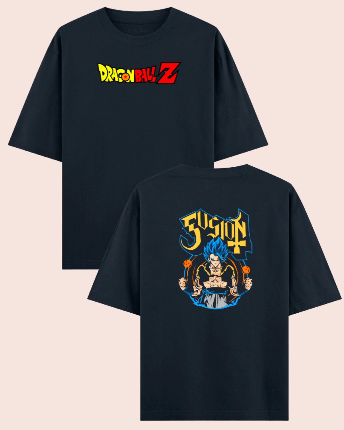 👉👈 Gogeta “Fusion” Oversized Anime T-Shirt
