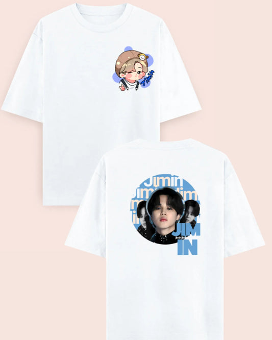 🐥 Jimin “Angel Baby” BTS Inspired – Oversized T-Shirt