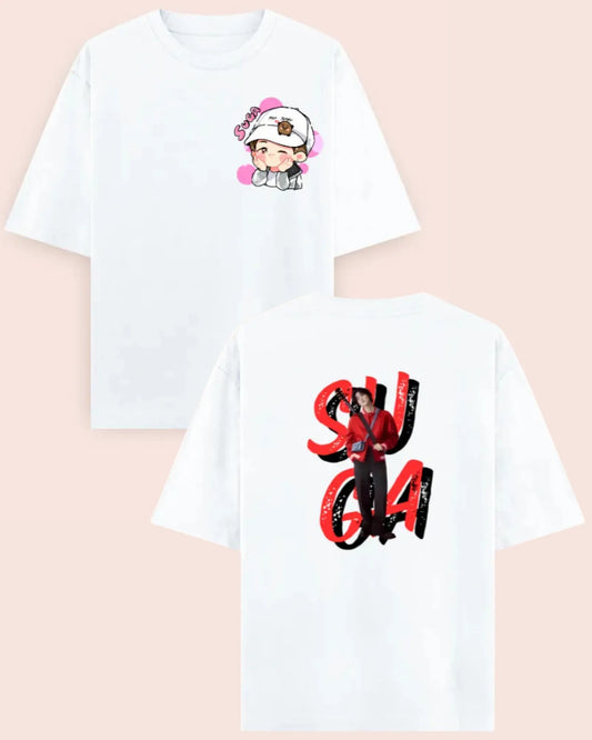 🐱 Suga  BTS Inspired | Oversized T-Shirt