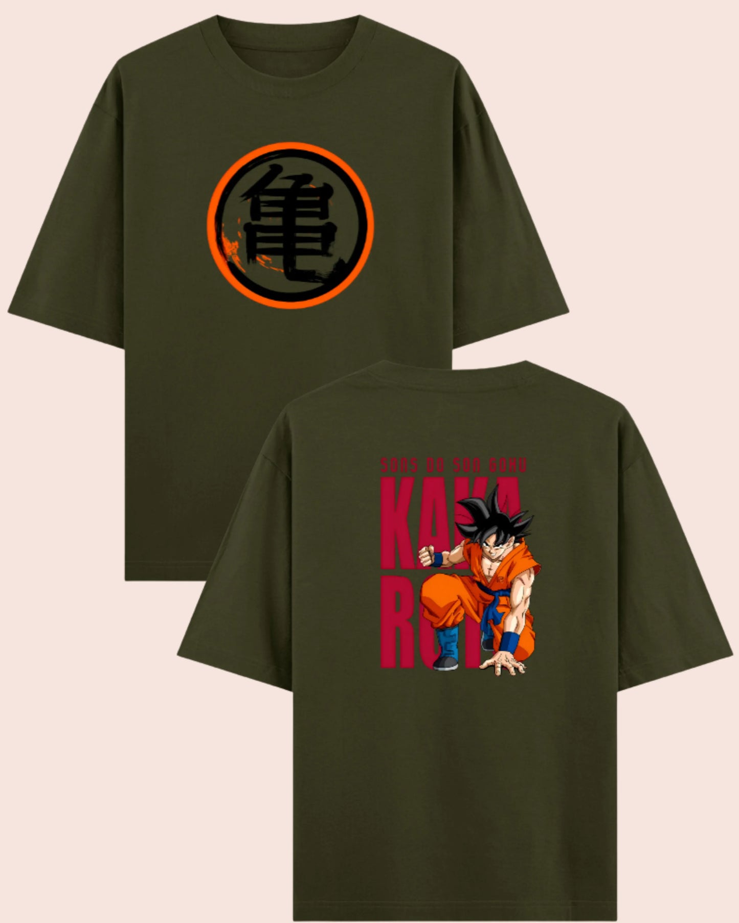 🉐 Son Goku “Kakarot” Oversized Anime T-Shirt