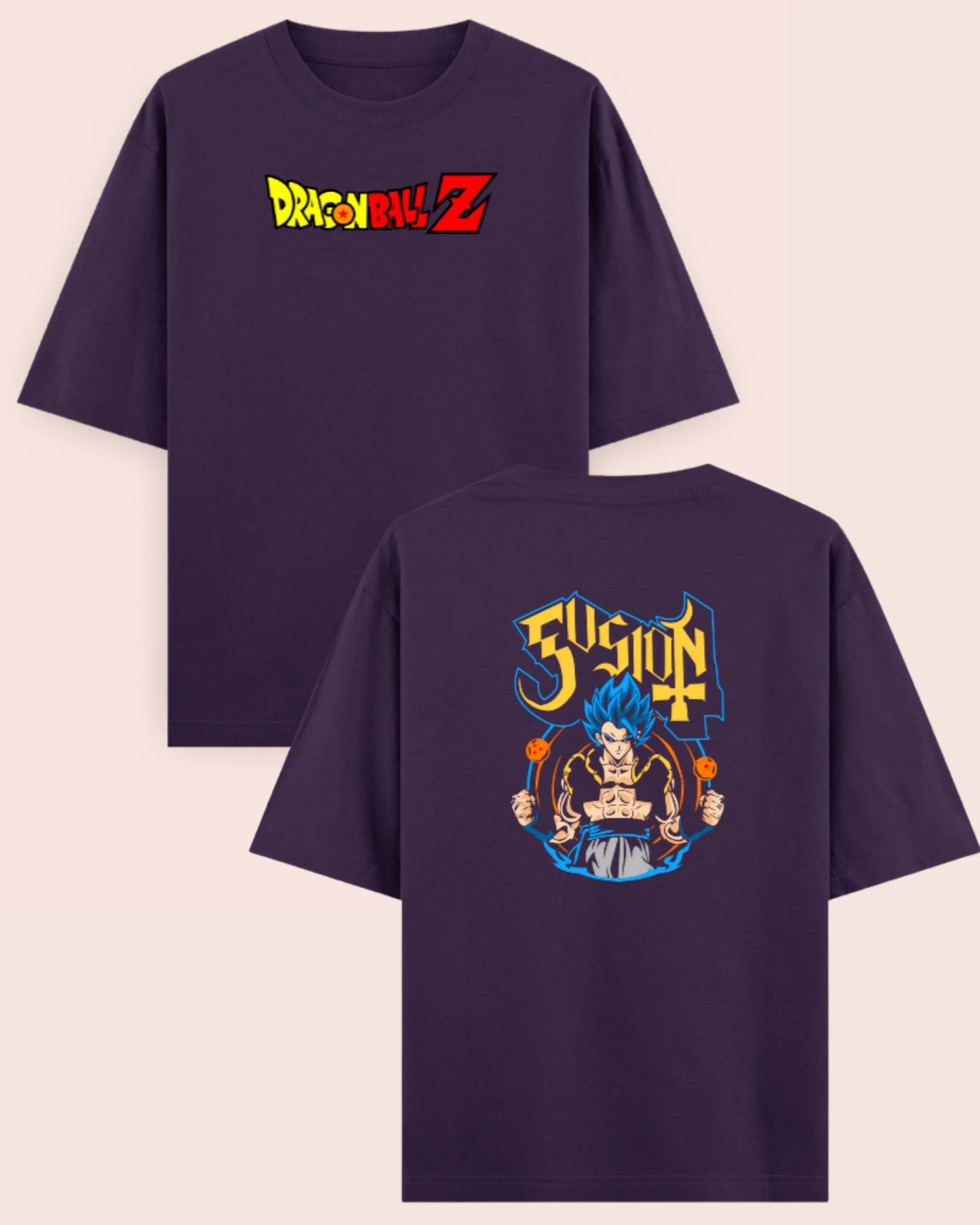 👉👈 Gogeta “Fusion” Oversized Anime T-Shirt