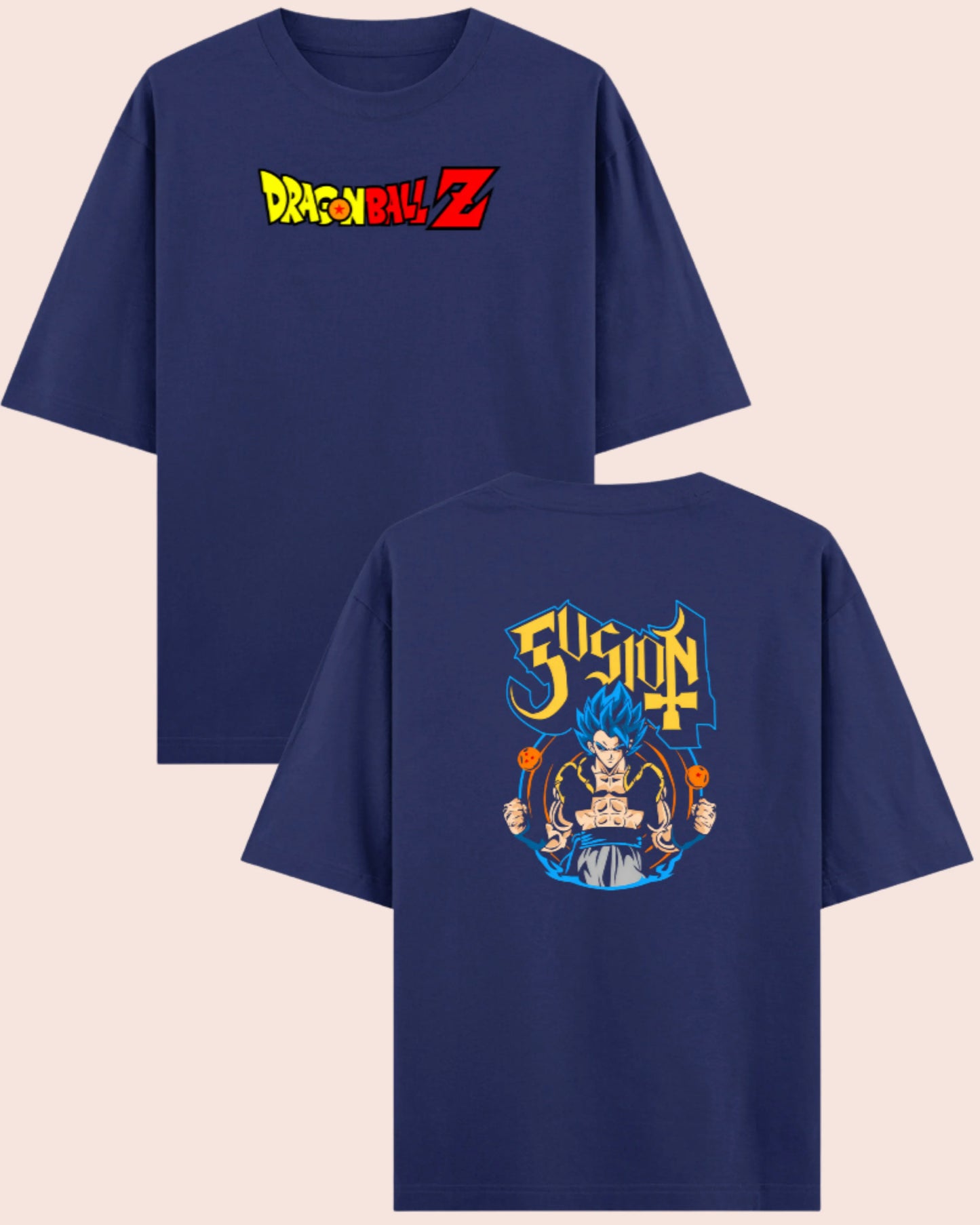 👉👈 Gogeta “Fusion” Oversized Anime T-Shirt