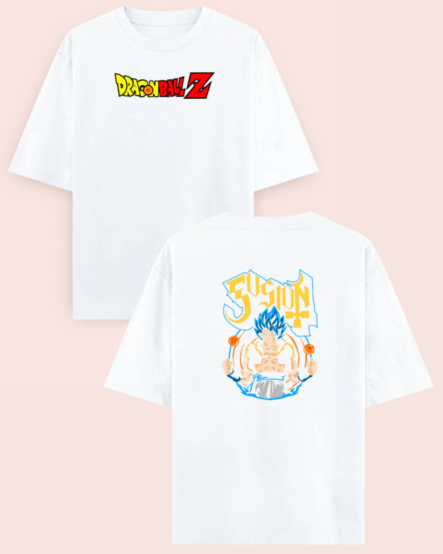 👉👈 Gogeta “Fusion” Oversized Anime T-Shirt