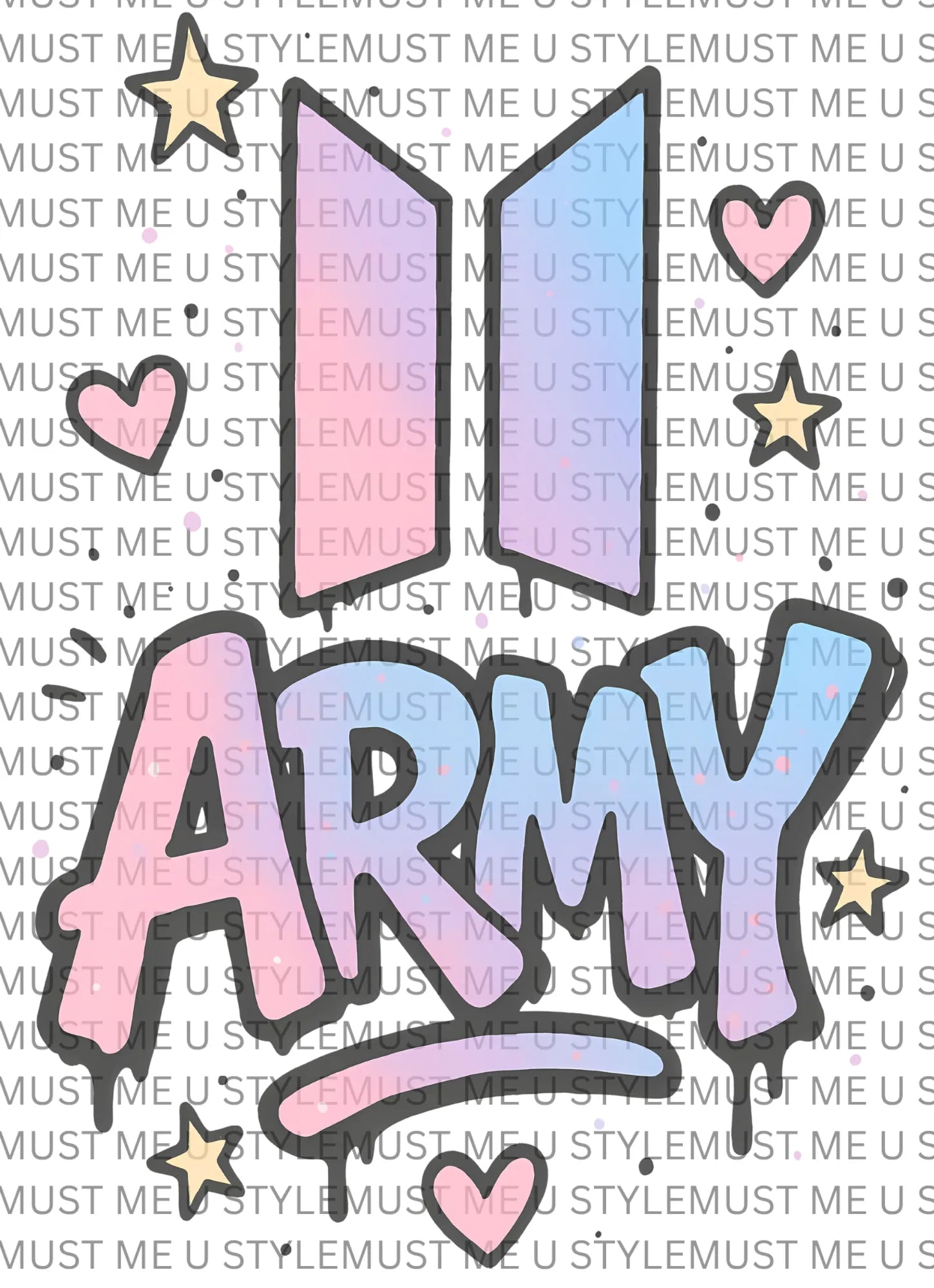 BTS ARMY | BTS Inspired - Oversized T-Shirt