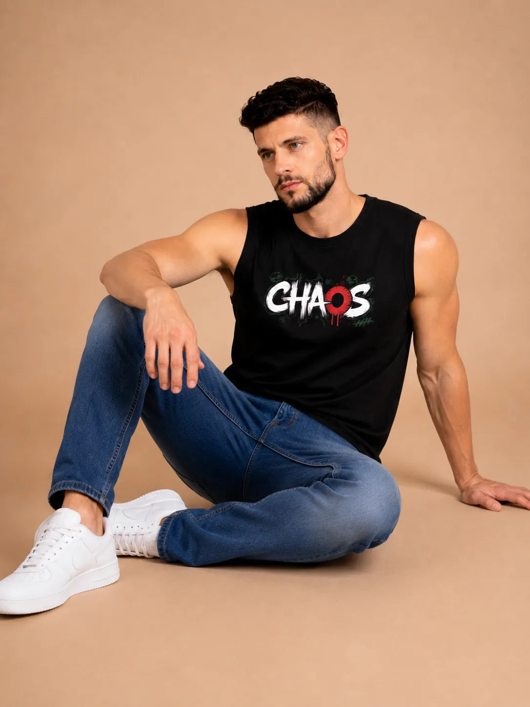 Chaos Mode – Men's Sleeveless T-Shirt
