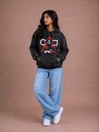 Squid Games Hoodie - Unisex Acid Washed Hoodie