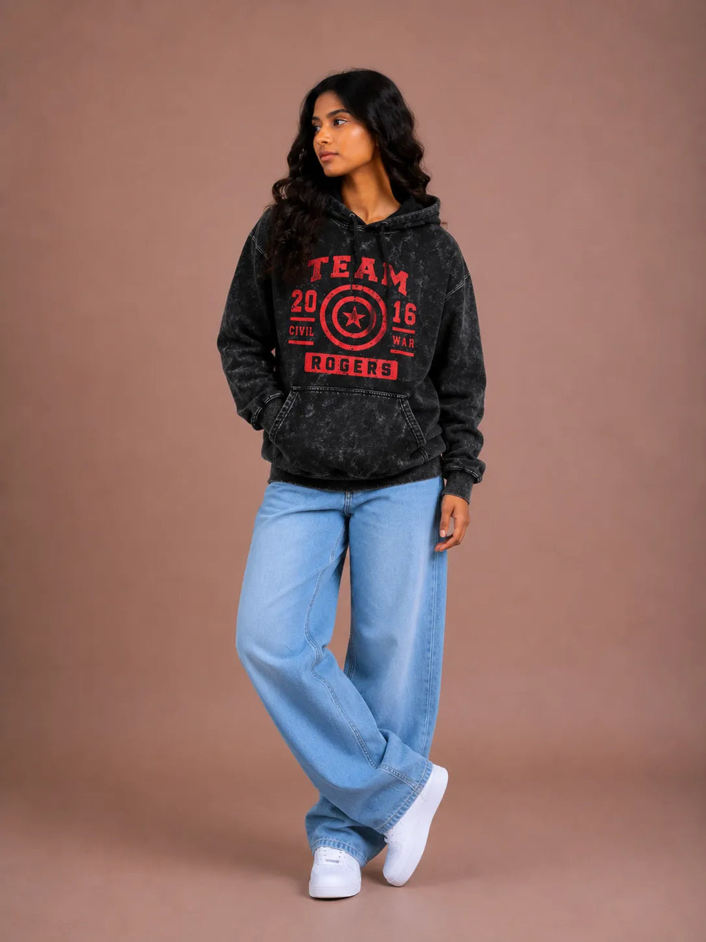 Team Rogers Civil War - Unisex Acid Washed Hoodie
