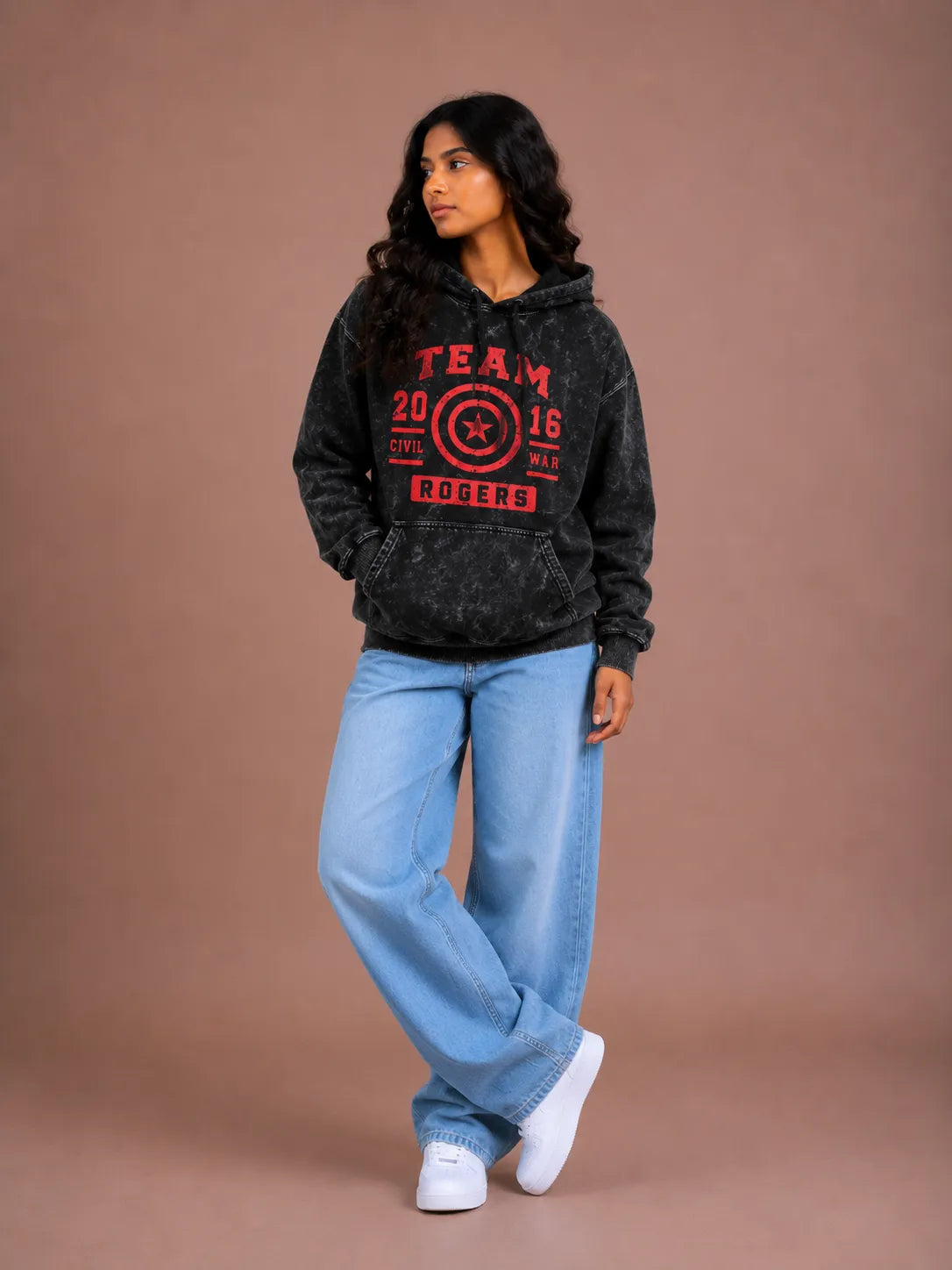 Team Rogers Civil War - Unisex Acid Washed Hoodie
