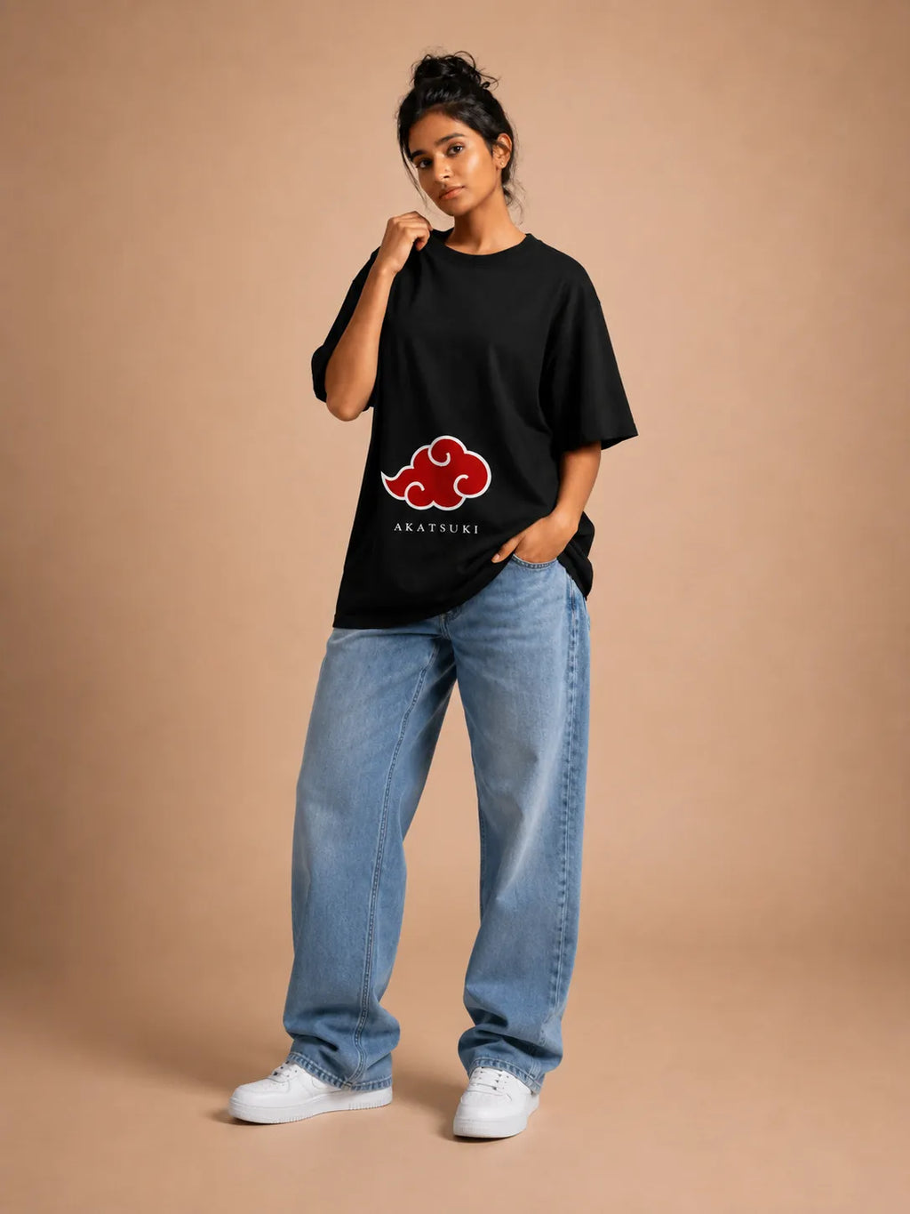 Akatsuki Rogue Ninjas Oversized Naruto T-Shirt