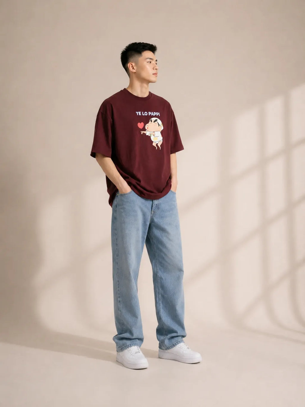 Ye Lo Pappi – Oversized T-Shirt