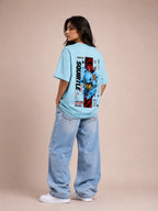 Squirtle Water Power Oversized Anime T-Shirt