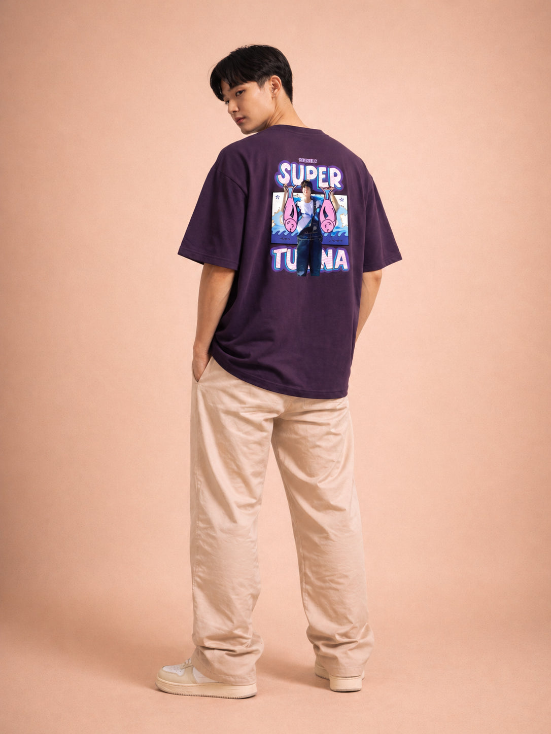 Jin “Super Tuna” | BTS Seokjin Inspired – Oversized T-Shirt