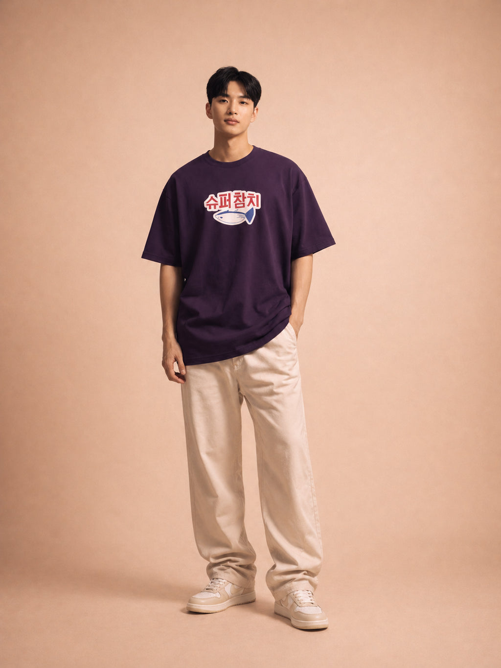 Jin “Super Tuna” | BTS Seokjin Inspired – Oversized T-Shirt