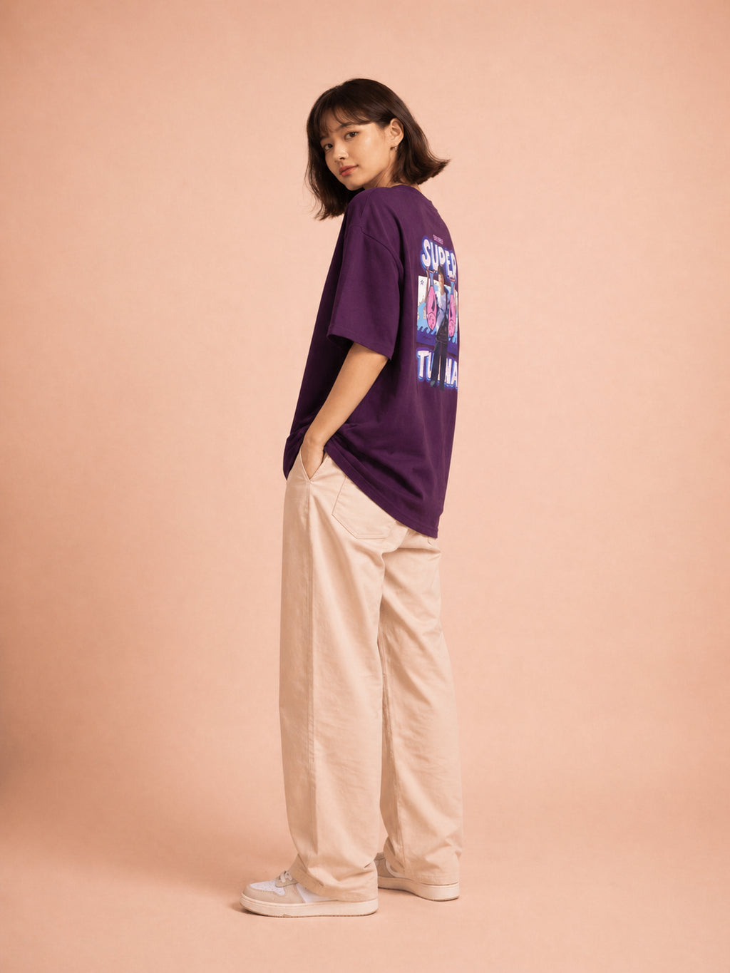 Jin “Super Tuna” | BTS Seokjin Inspired – Oversized T-Shirt