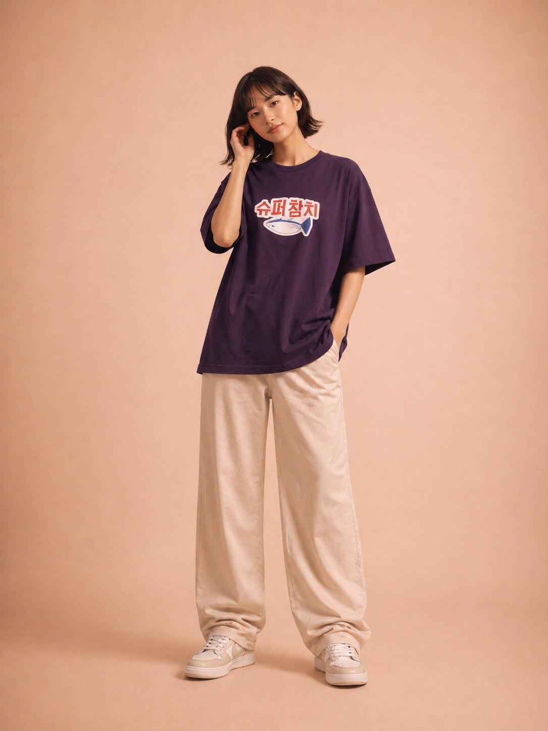 Jin “Super Tuna” | BTS Seokjin Inspired – Oversized T-Shirt
