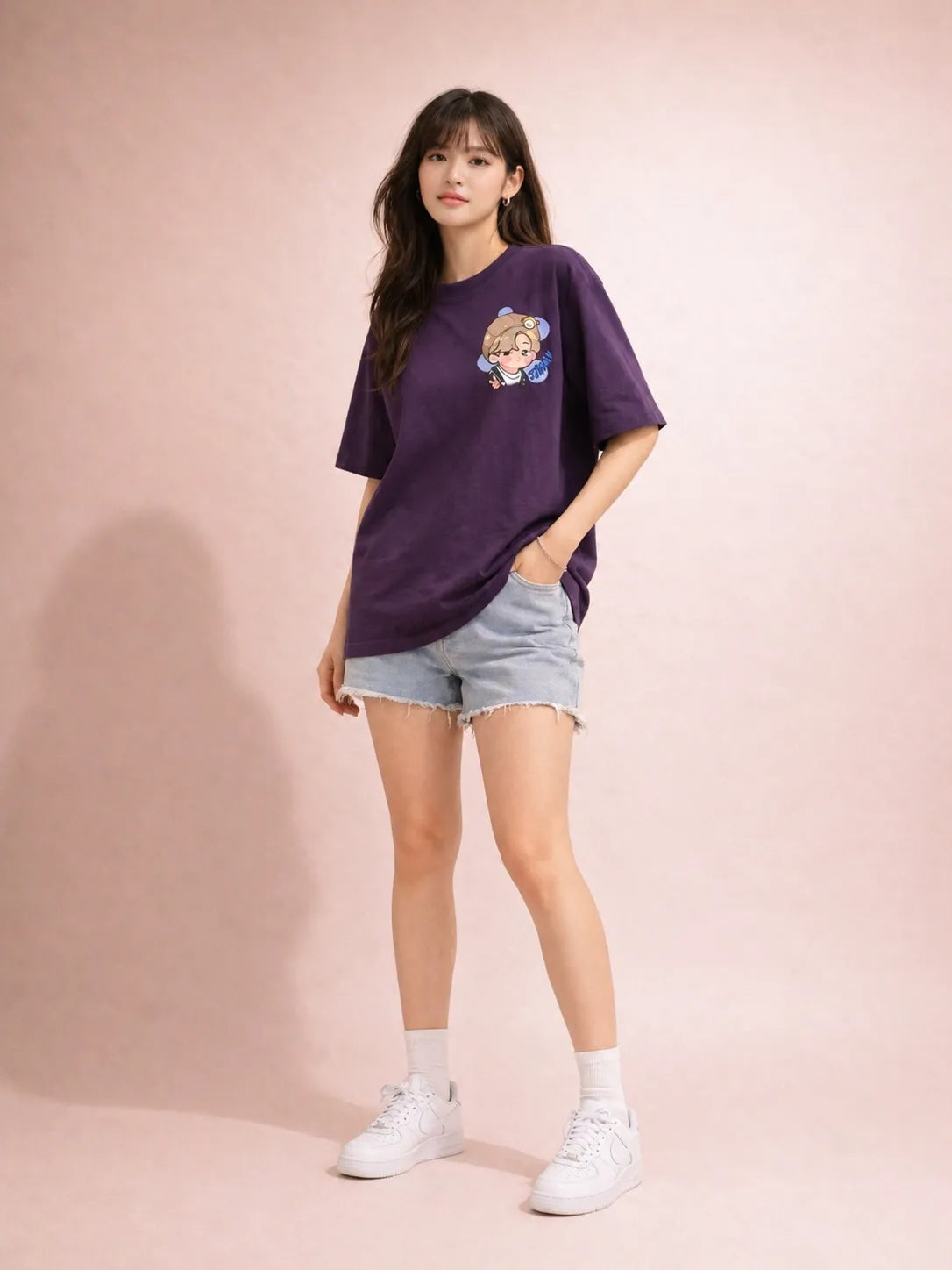 Jimin “Angel Baby” BTS Inspired – Oversized T-Shirt