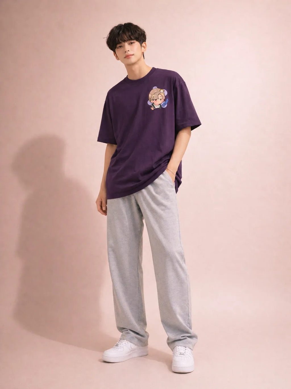 Jimin “Angel Baby” BTS Inspired – Oversized T-Shirt