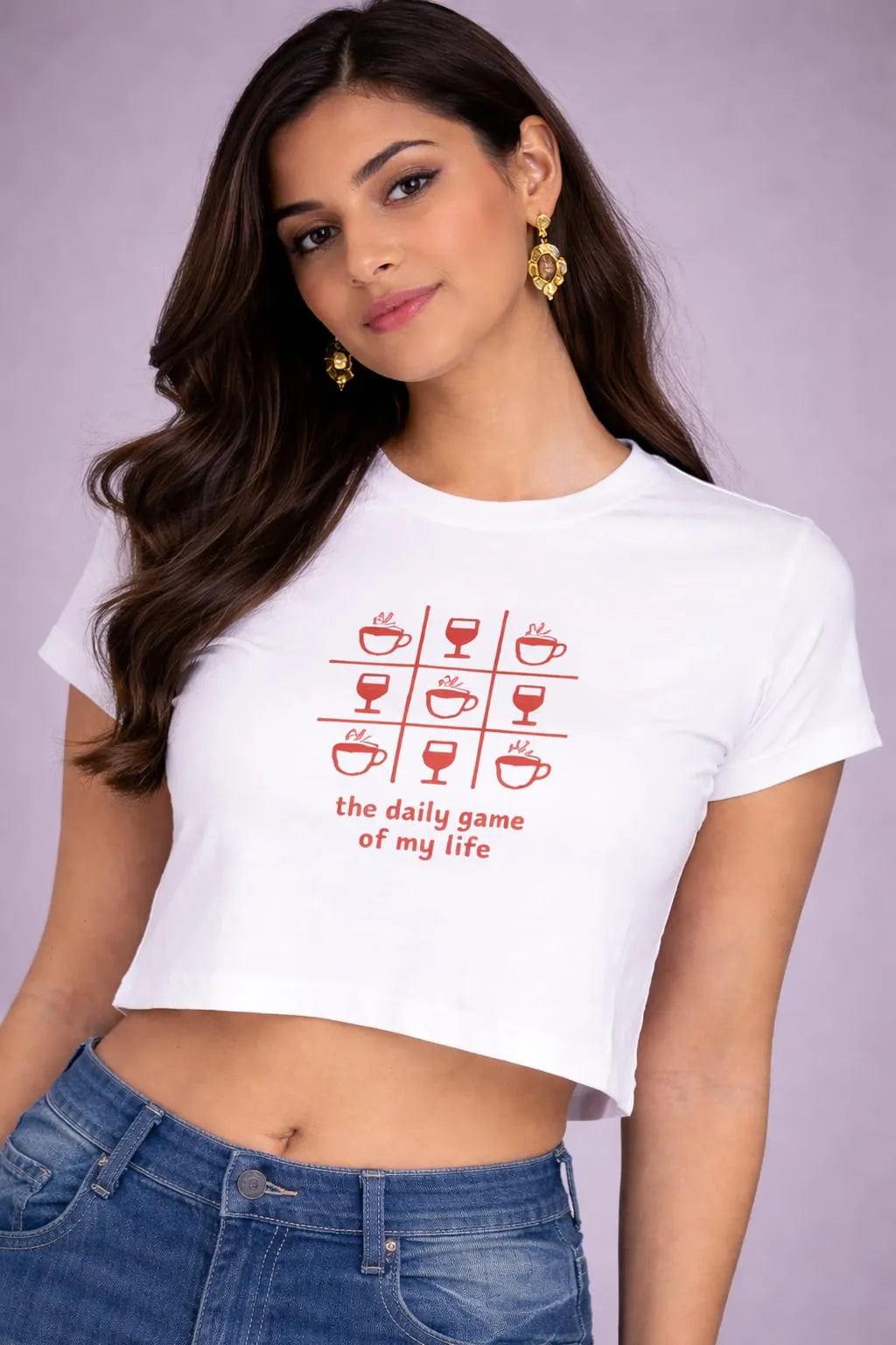 Daily Game – Women's Crop Top T-Shirt