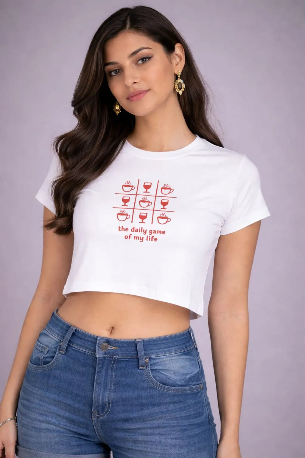 Daily Game – Women's Crop Top T-Shirt