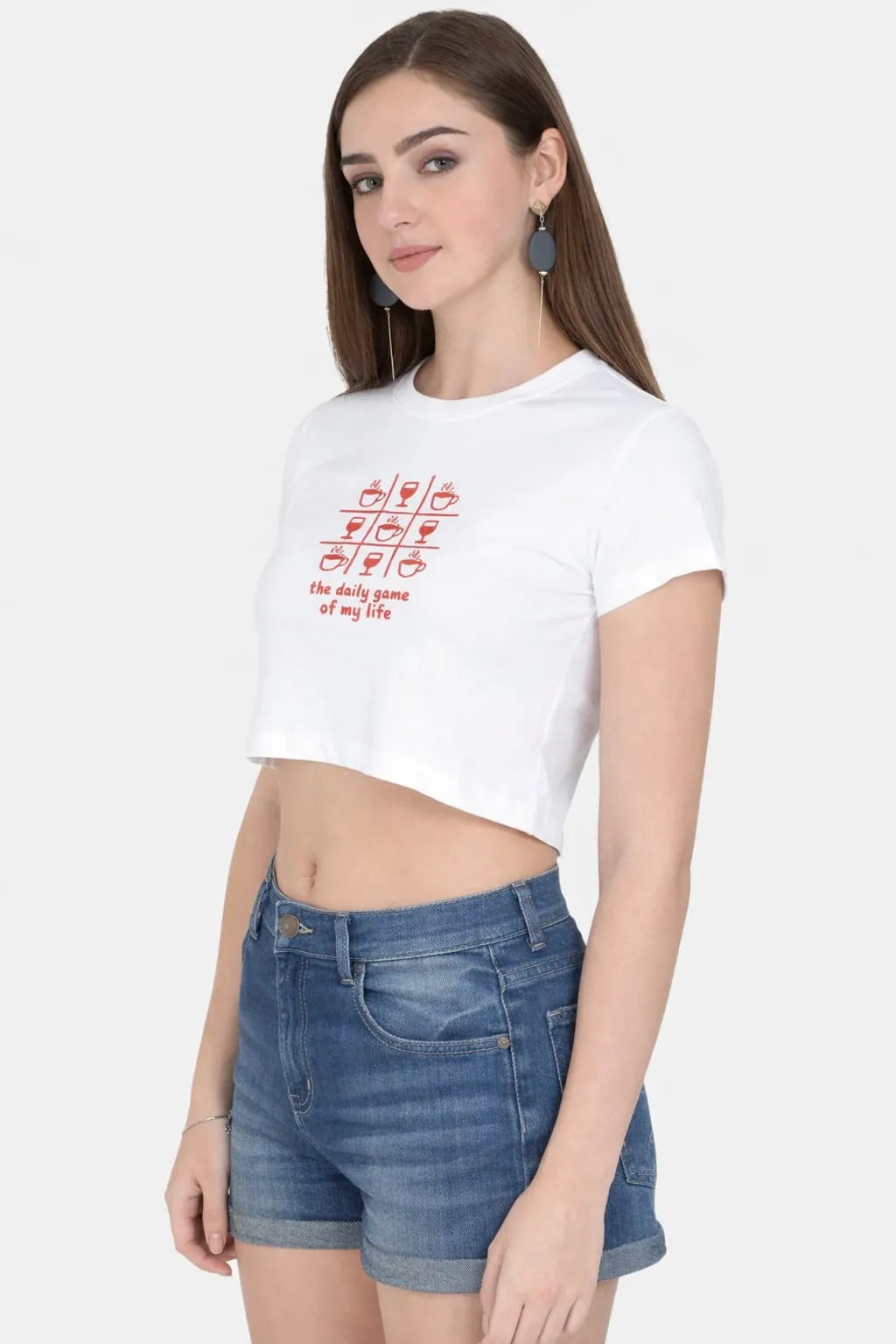 Daily Game – Women's Crop Top T-Shirt