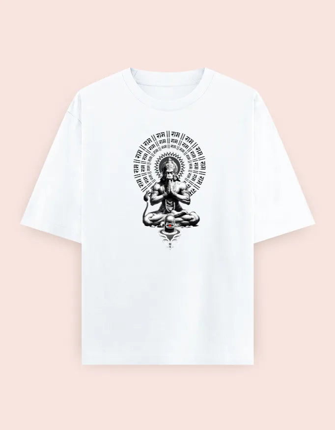 🐒 Hanuman Namaskar Oversized Tee