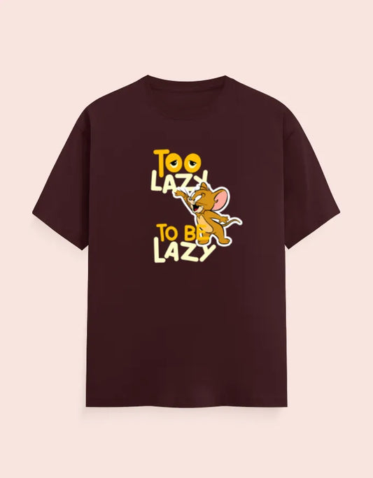🐭 Jerry “Too Lazy To Be Lazy” - Regular Fit