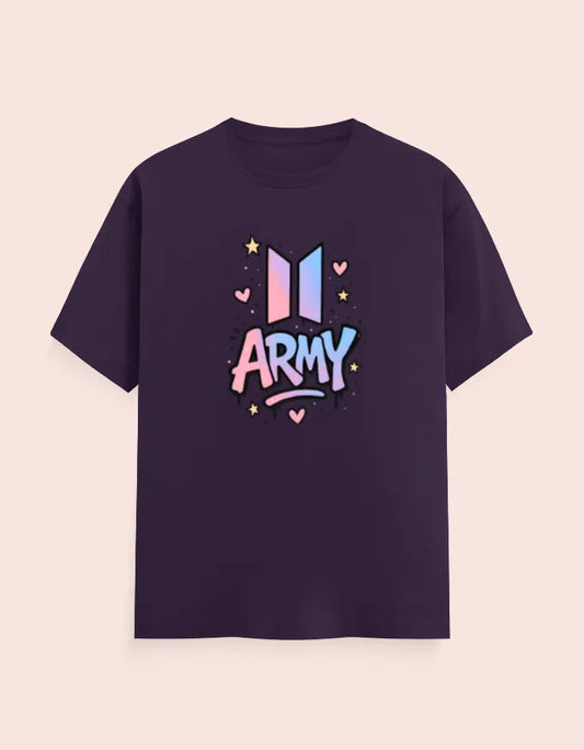 💜 ARMY “Forever With BTS” | K-Pop Inspired - Regular Fit