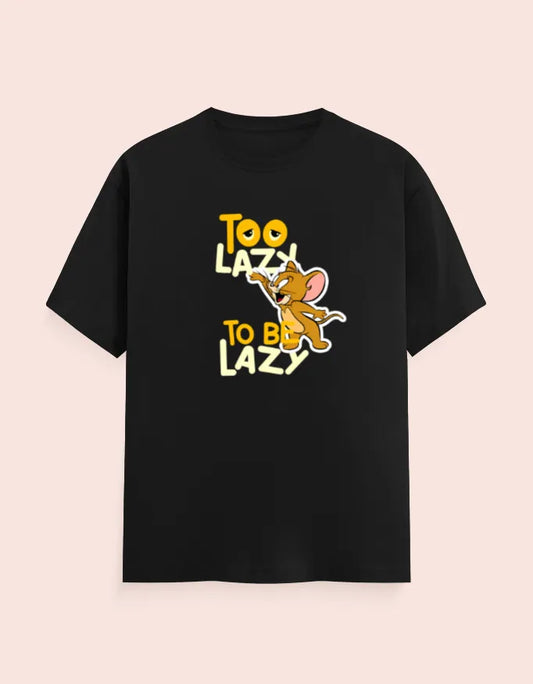 🐭 Jerry “Too Lazy To Be Lazy” - Regular Fit