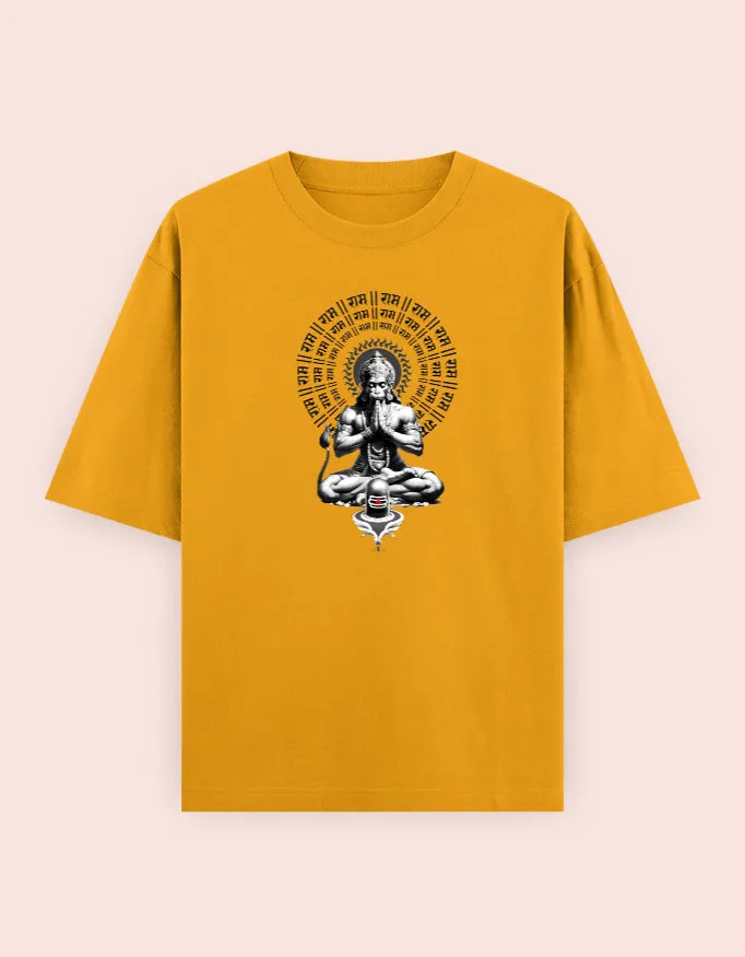 🐒 Hanuman Namaskar Oversized Tee