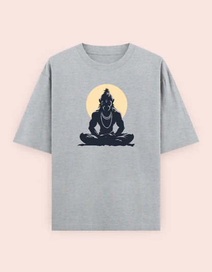 🙏 Hanuman Meditation Oversized T-Shirt